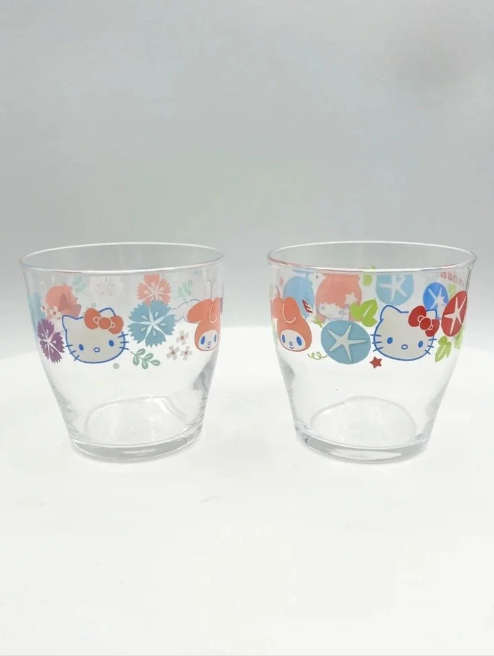 Sanrio Hello Kitty and friends 2 glass cup Set